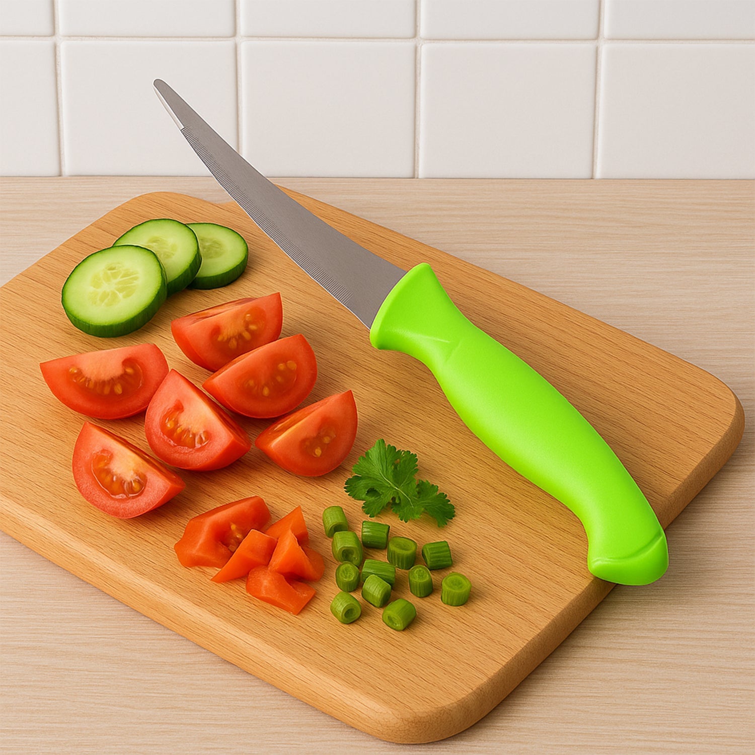 Knife with Soft Ergonomic Handle Knife with Soft Ergonomic Handle